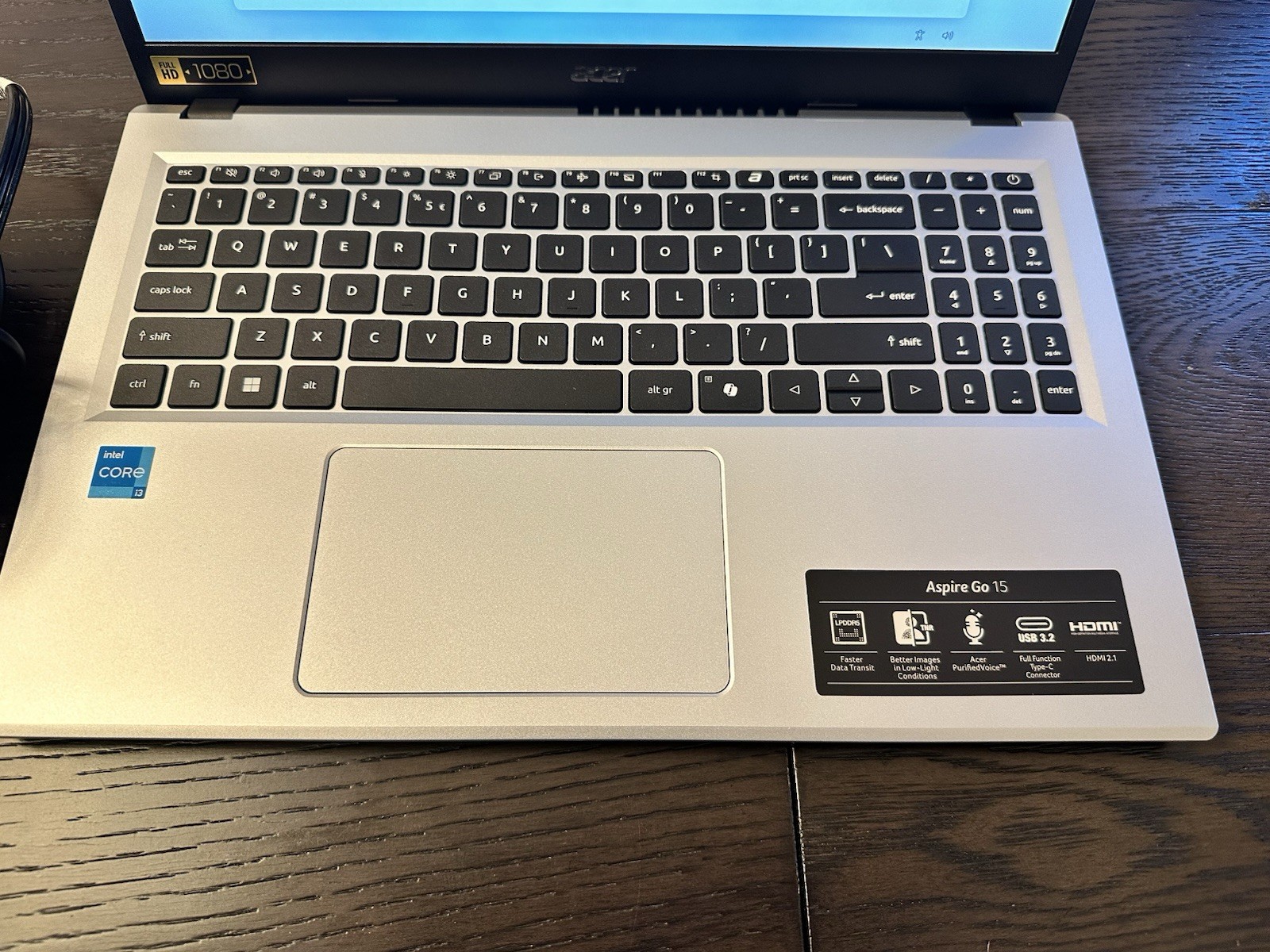 Acer Aspire Go 15 Slim Laptop 15.6 HD IPS 1080P Display Intel Core i3-N305 128GB