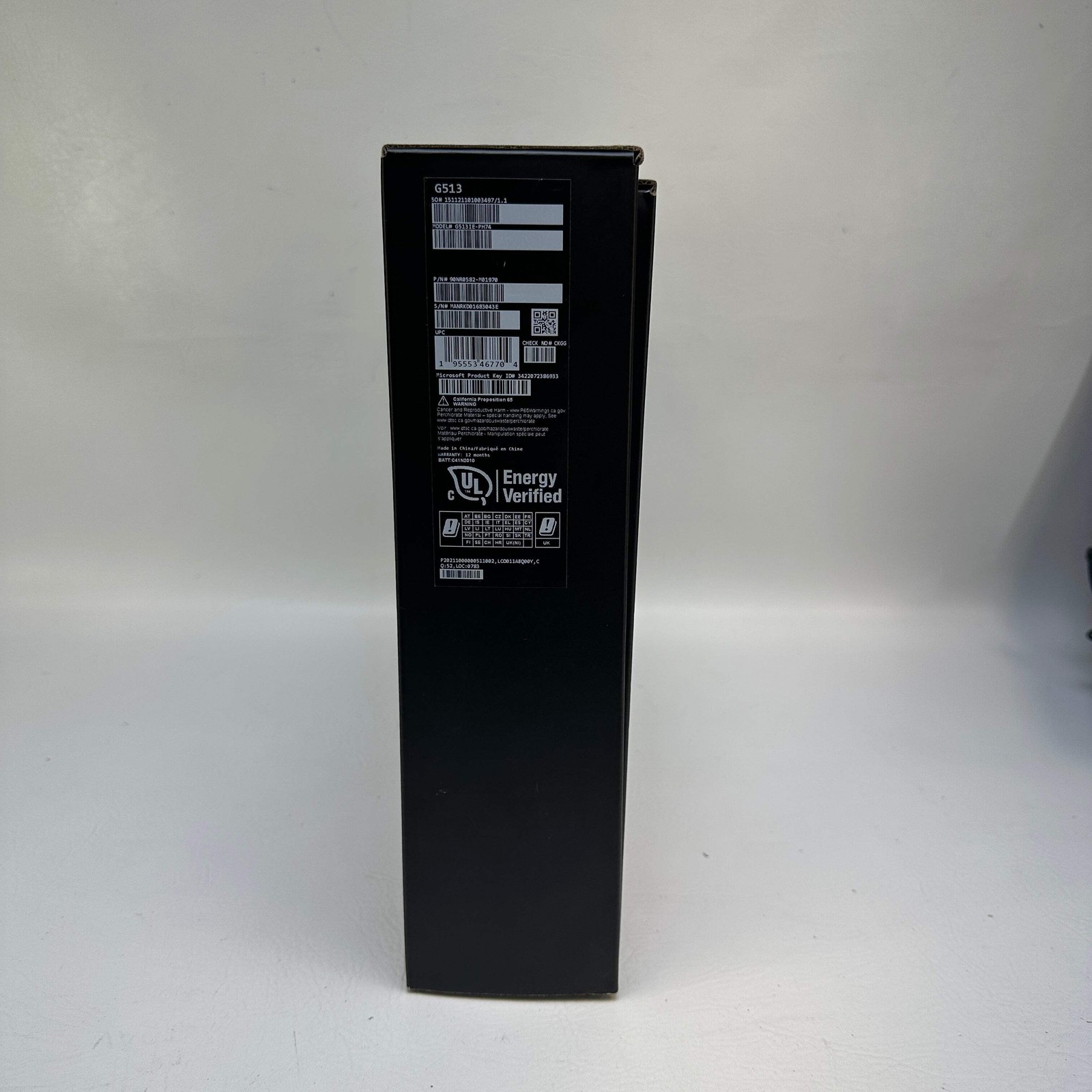Asus Rog strix G513 Ryzen 7 4800H 2.9GHz 16GB RAM 512GB SSD GeForce RTX 3050 Ti