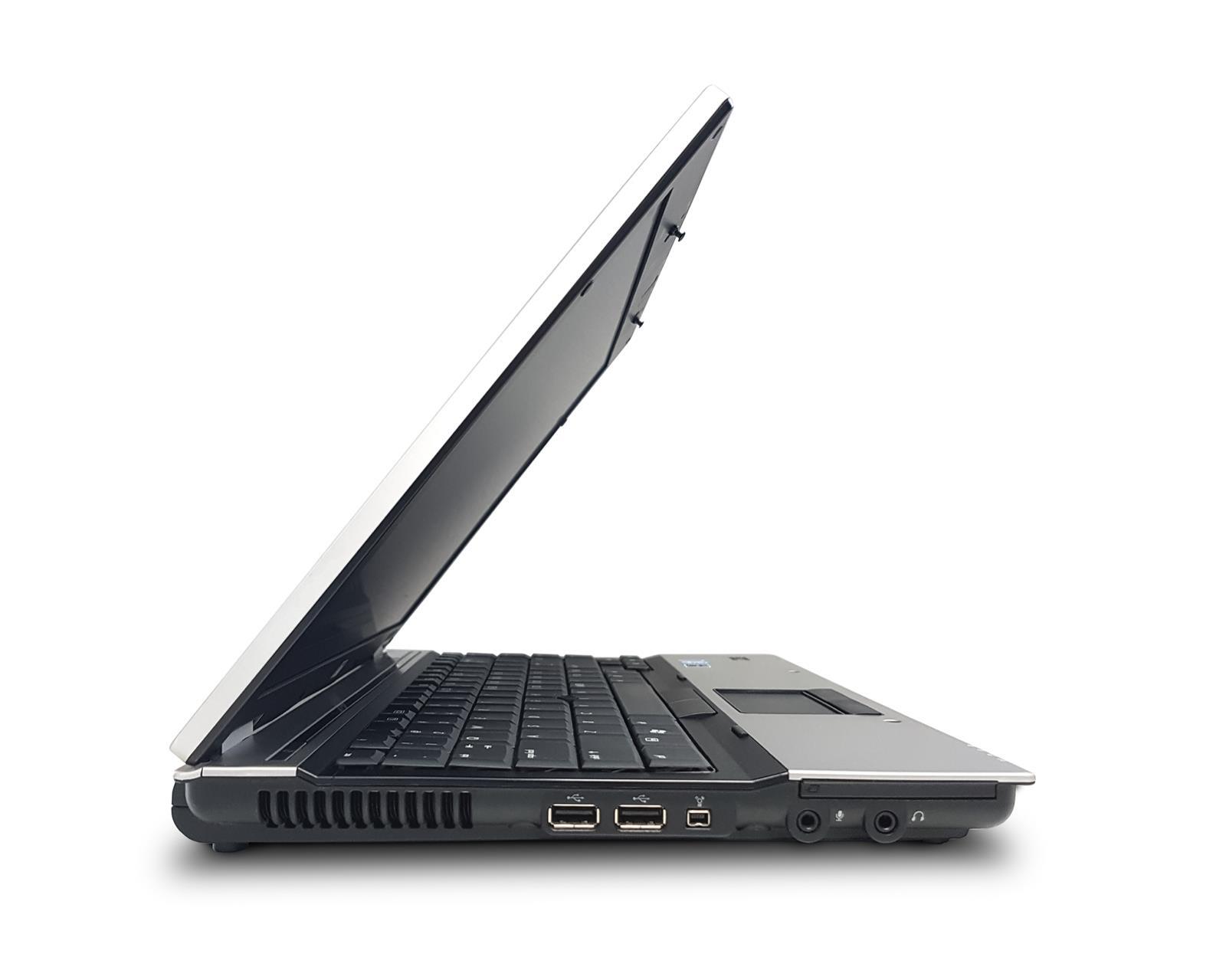 HP EliteBook 6930p 14.1” C2D P8600 4GB 320GB FireWire Win7 or Win10 BLUETOOTH