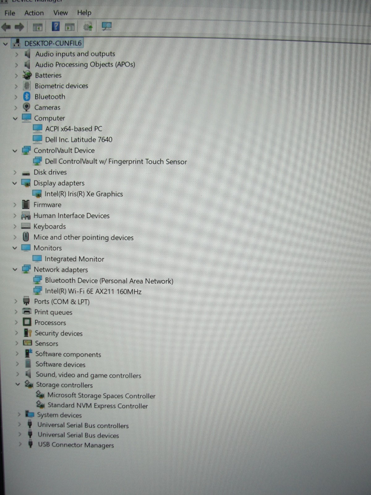 Dell Latitude 7640 16″WUXGA Core i5‑1345U 1.6GHz 16GB RAM 256GB SSD+Charger/vPRO