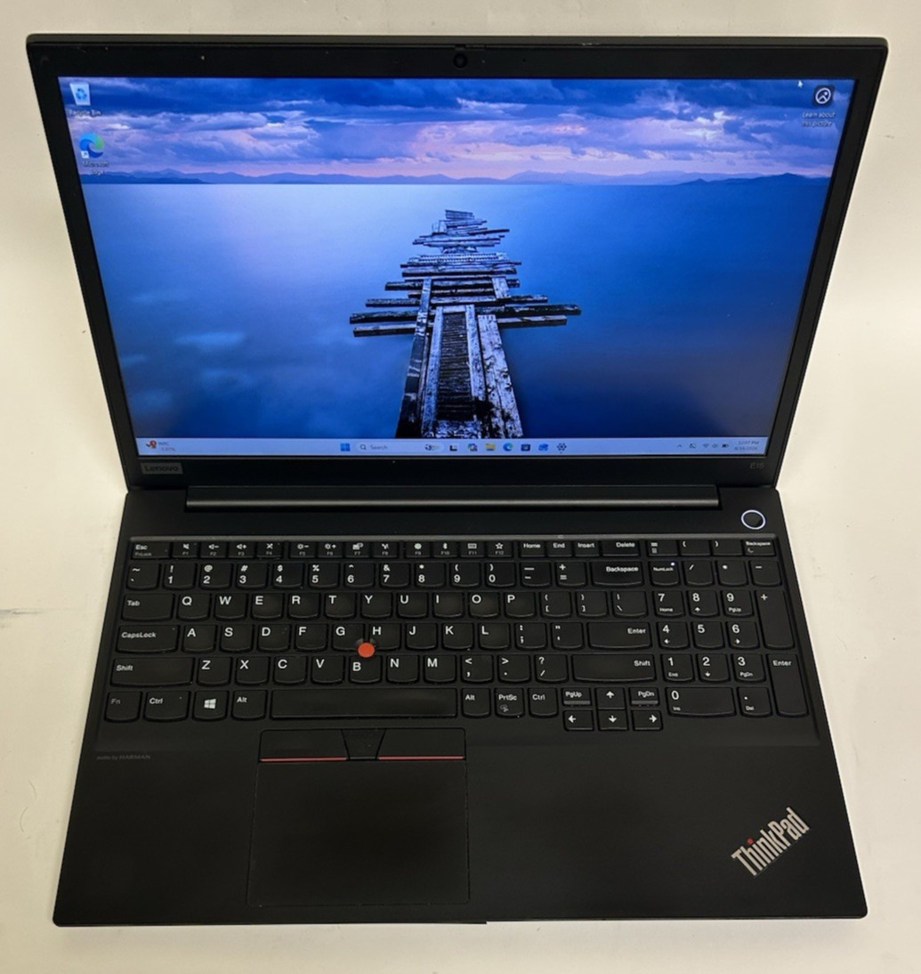 Lenovo ThinkPad E15 Intel i5-10210U @1.6GHz – 4GB RAM – 128GB SSD – W11P