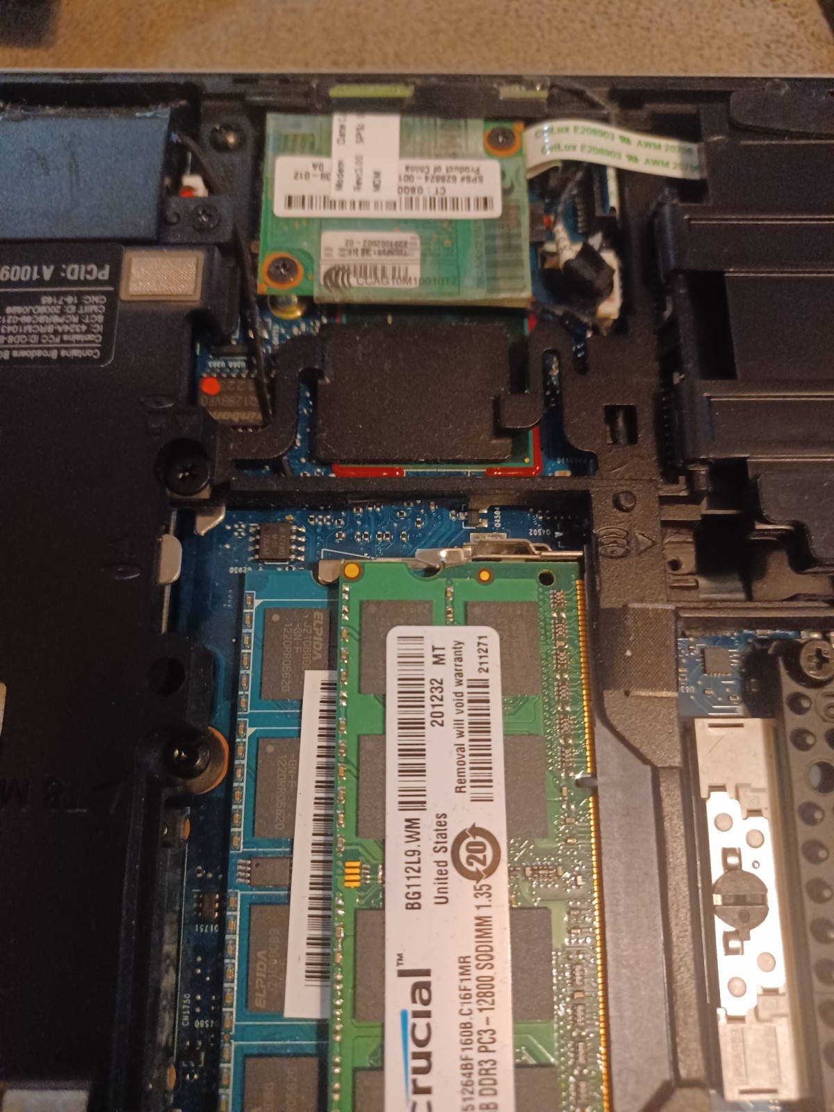 hp elitebook 8470p i5 vpro 8gb ram – No HDD