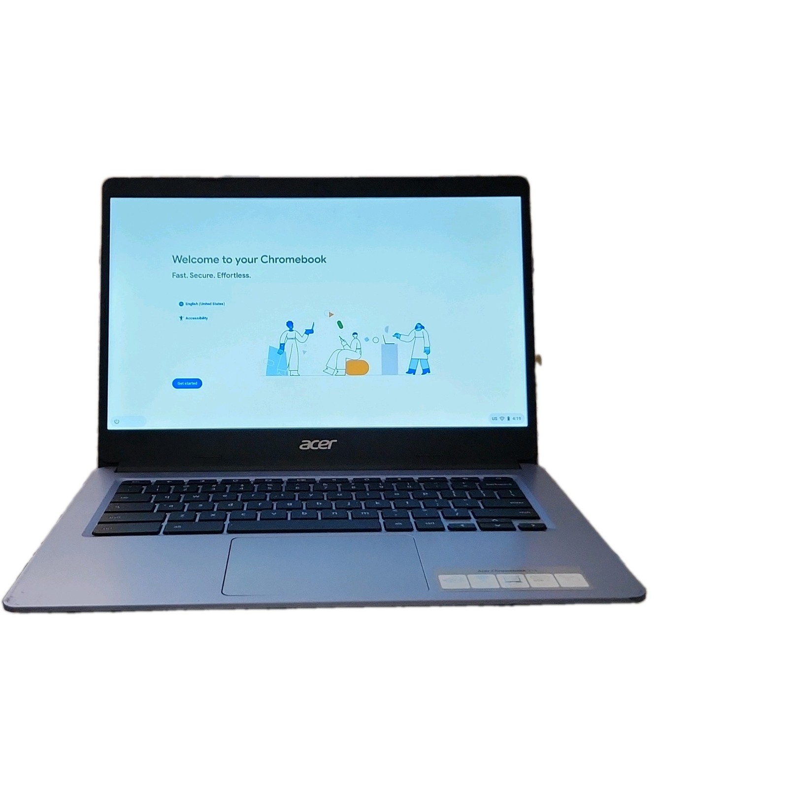 (No Box) Acer Chromebook CB314-1HT-C7C0 Laptop 14″ Touchscreen – NX.HKEAA.003
