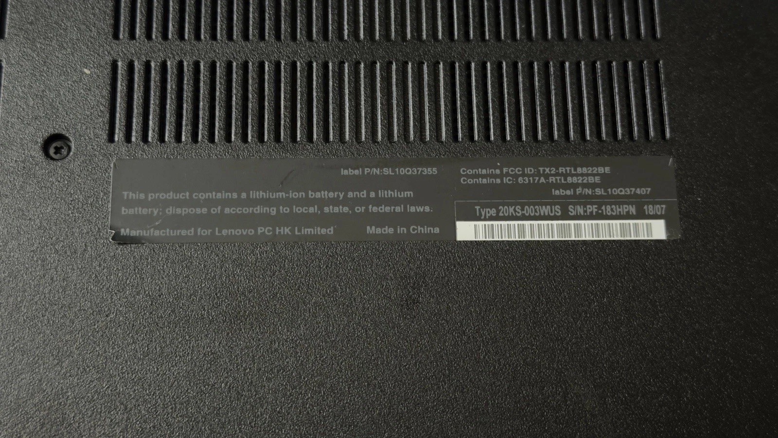 Lenovo ThinkPad E580 (Windows 11 / Core i5-7200U / 8GB / 128GB SSD) Read