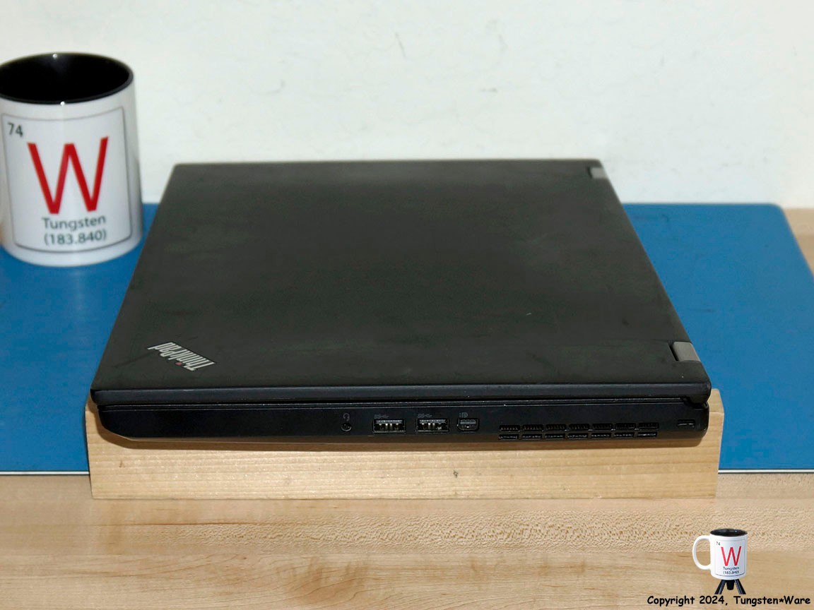 Lenovo ThinkPad P52 512GB M.2 SSD, i7-8th Gen, Quadro P1000 GPU, Battery Upgrade