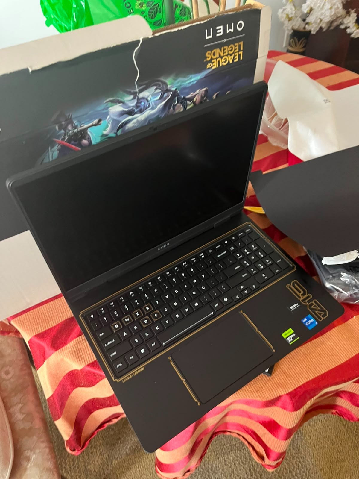 HP Omen Gaming Laptop-RTX 5060-Intel Core i7-14650HX, 32GB RAM, 1TB SSD.