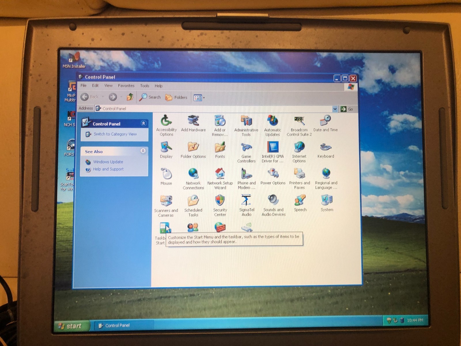 Dell Latitude D510 Laptop Intel Pentium M @ 1.73 Ghz Windows XP 2 Gb Of RAM
