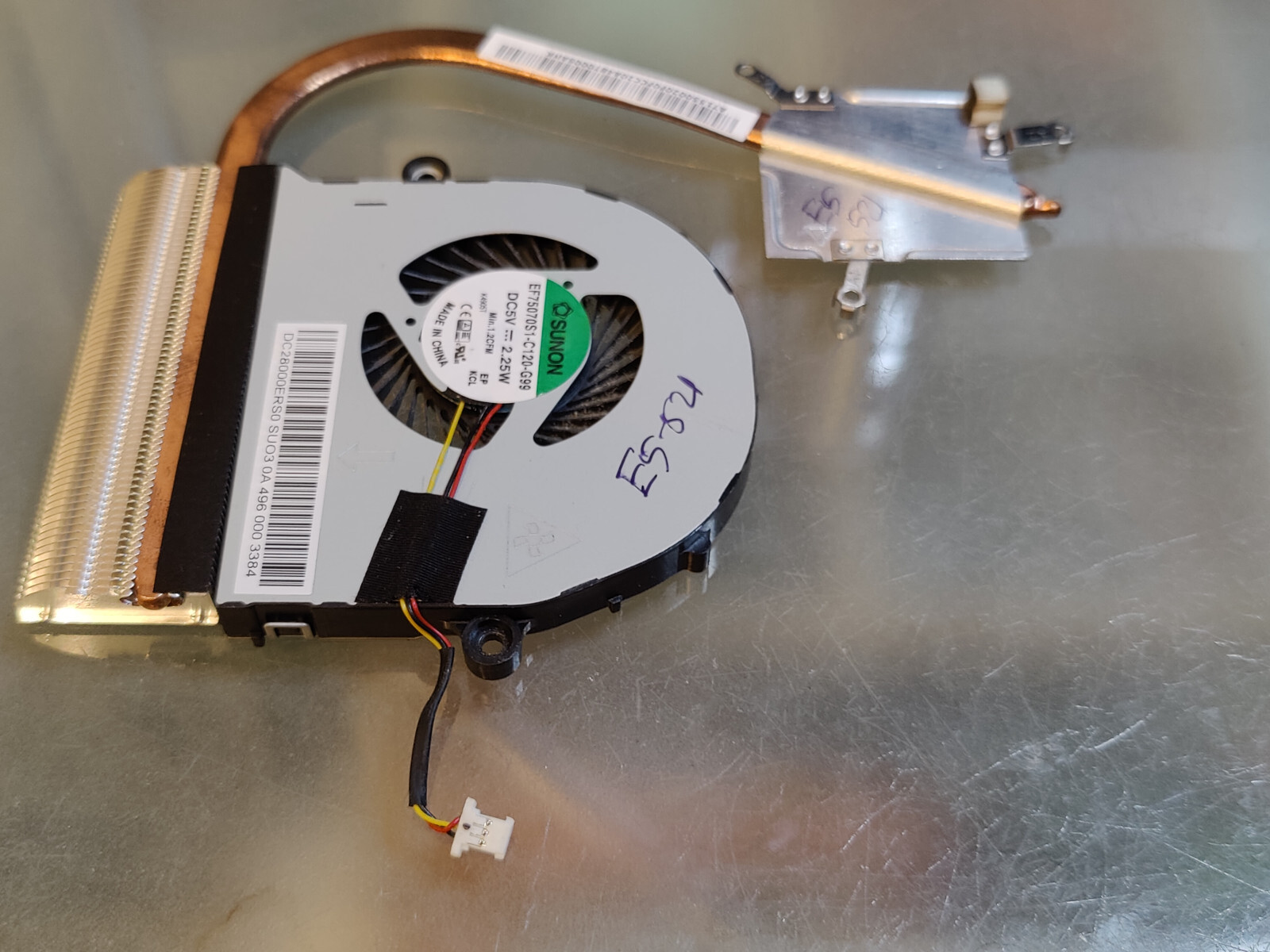 ACER E5-571 E5-521 E5-531 511 E5-551 HEATSINK FAN AT1550020F0 DC28000ERS0