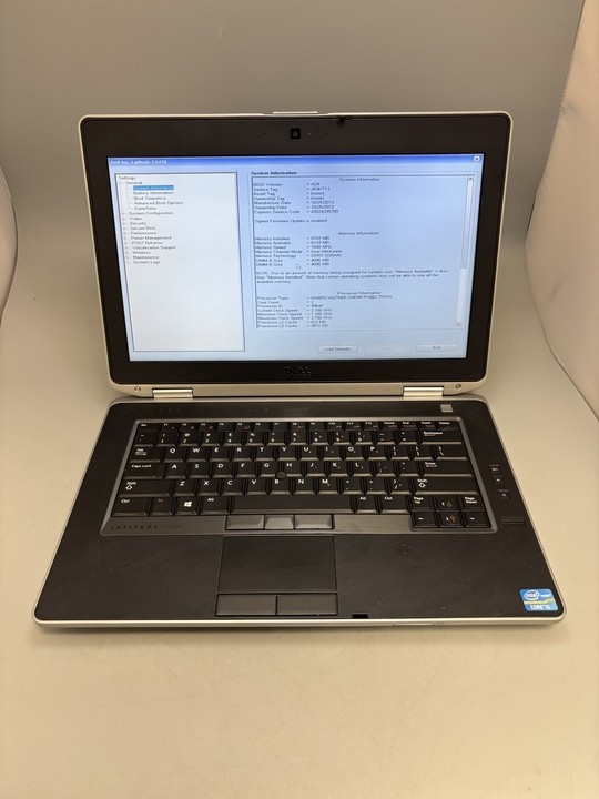 Dell Latitude E6430 14″ Laptop Intel i5-3740M 8GB RAM NO SSD NO OS