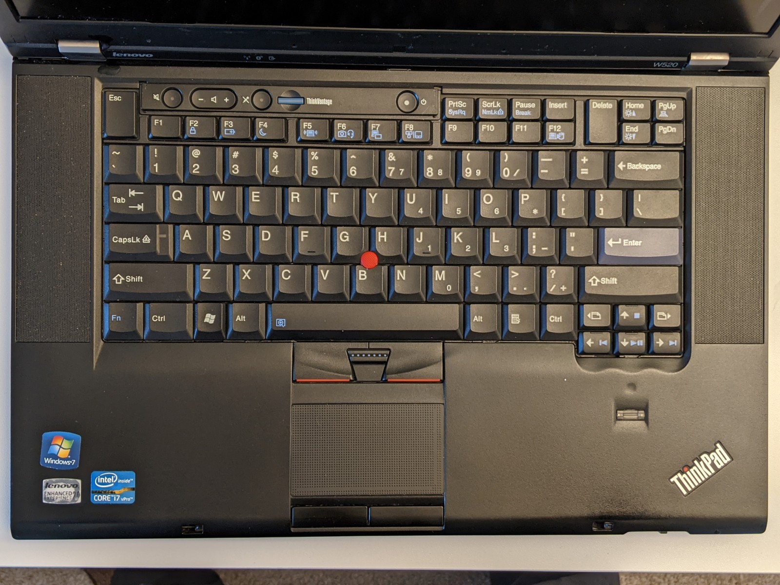 Lenovo ThinkPad W520 15.6 Laptop Intel i7-2760QM 32GB RAM 256GB mSATA SSD Win 10