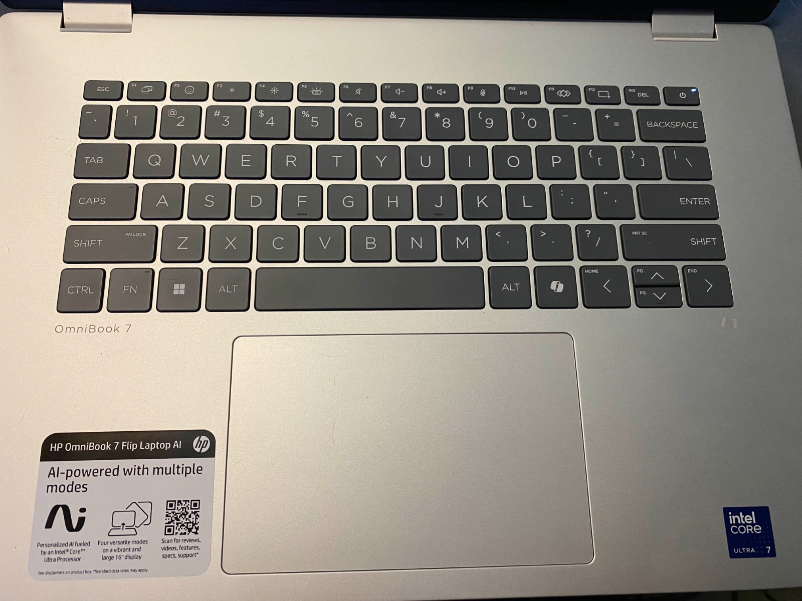 Barely Used HP OmniBook 7 Flip 16 (3K 16″ OLED Screen, 2in1) 16 GB Ram 1TB SSD