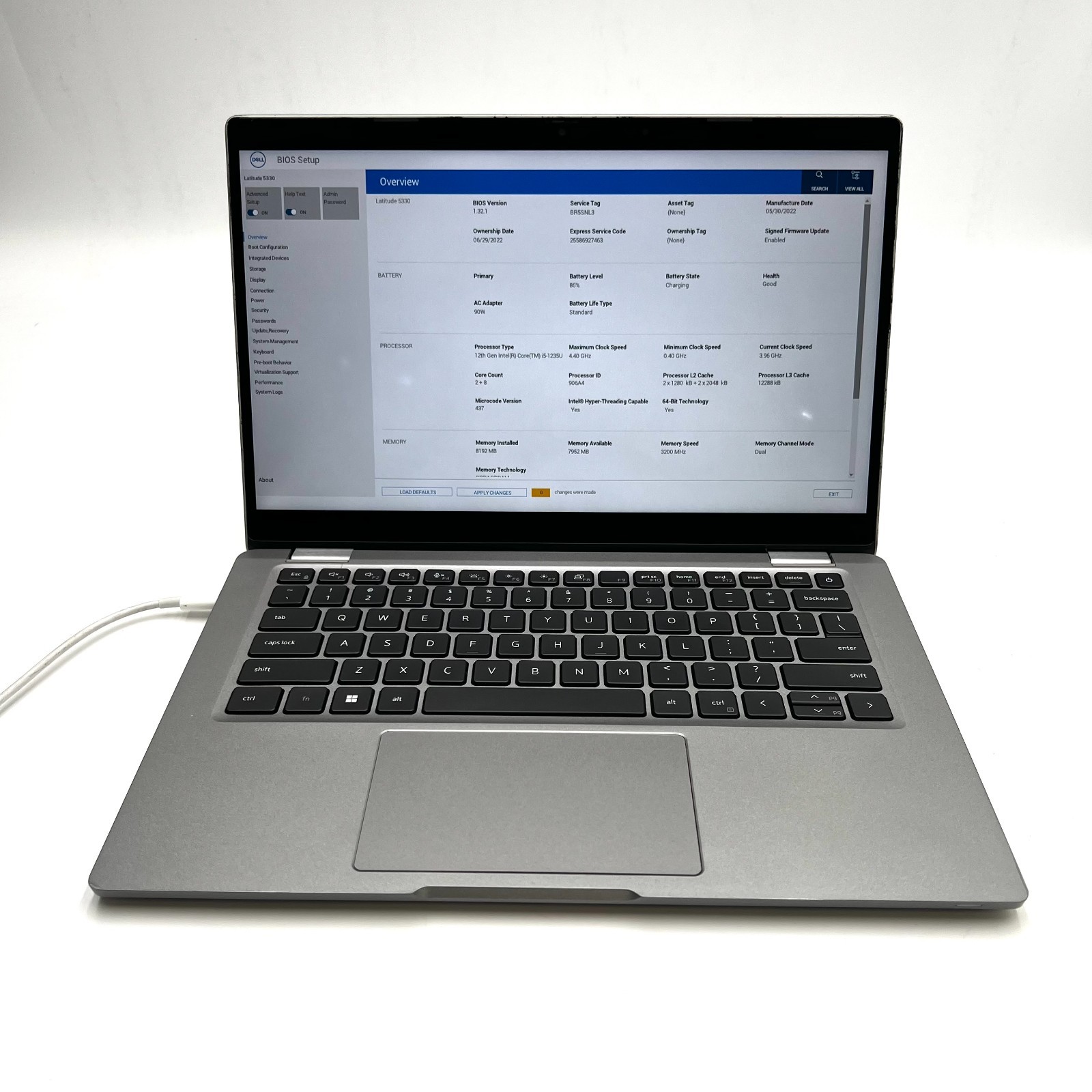 Dell Latitude 5330 13″ i5-1235U 8GB RAM 256GB SSD No OS | TESTED USED – POOR