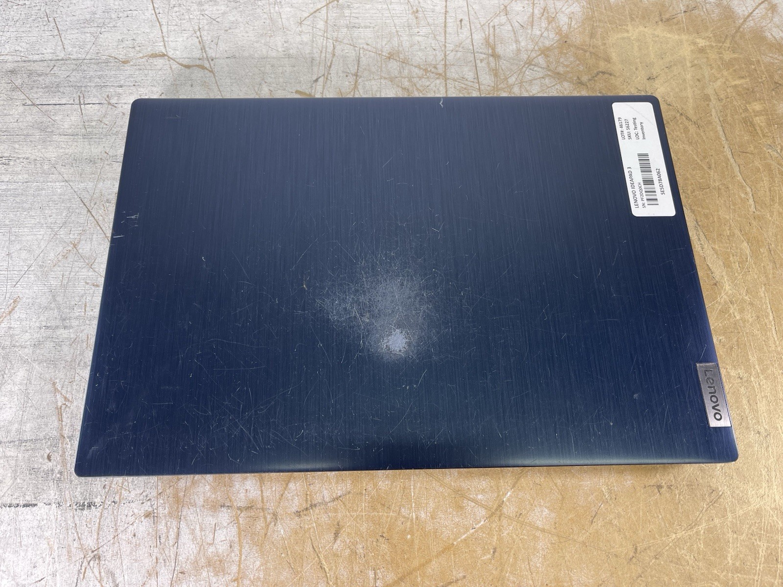 LENOVO IDEAPAD 3 15ADA05 RYZEN 5 3500U @ 2.1 GHz, 12 GB RAM, NO HDD/OS – (PARTS)