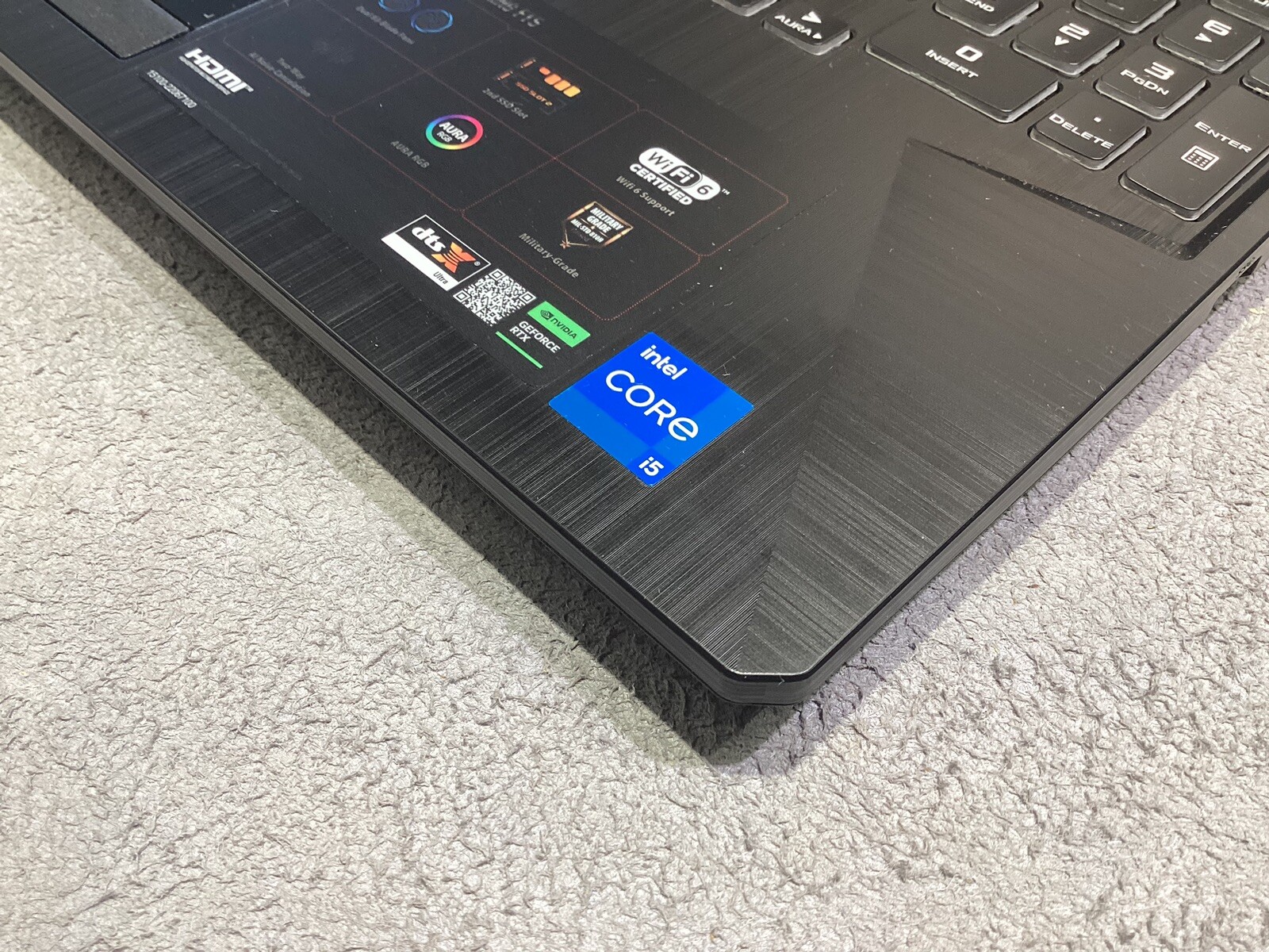 ASUS TUF GAMING F15 FX506H 15.6″ i5-11400H 2.7GHz 8GB 512GB SSD **See Images**