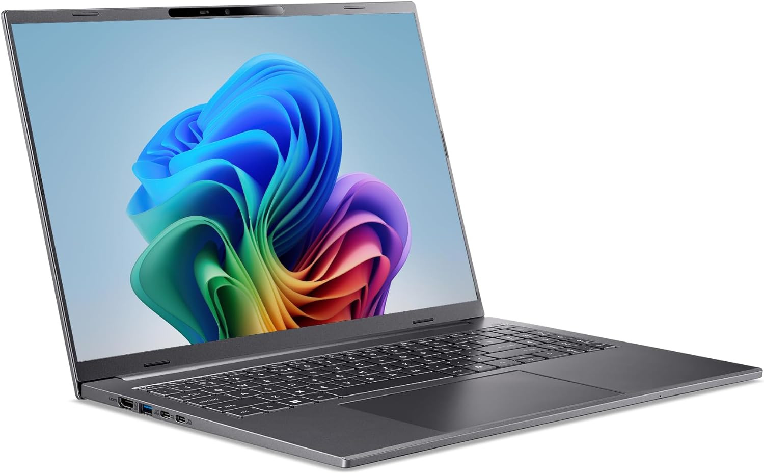Aspire 16 AI Copilot+ PC | 16″ WUXGA 120Hz Multi-Touch Display | Snapdragon X X1