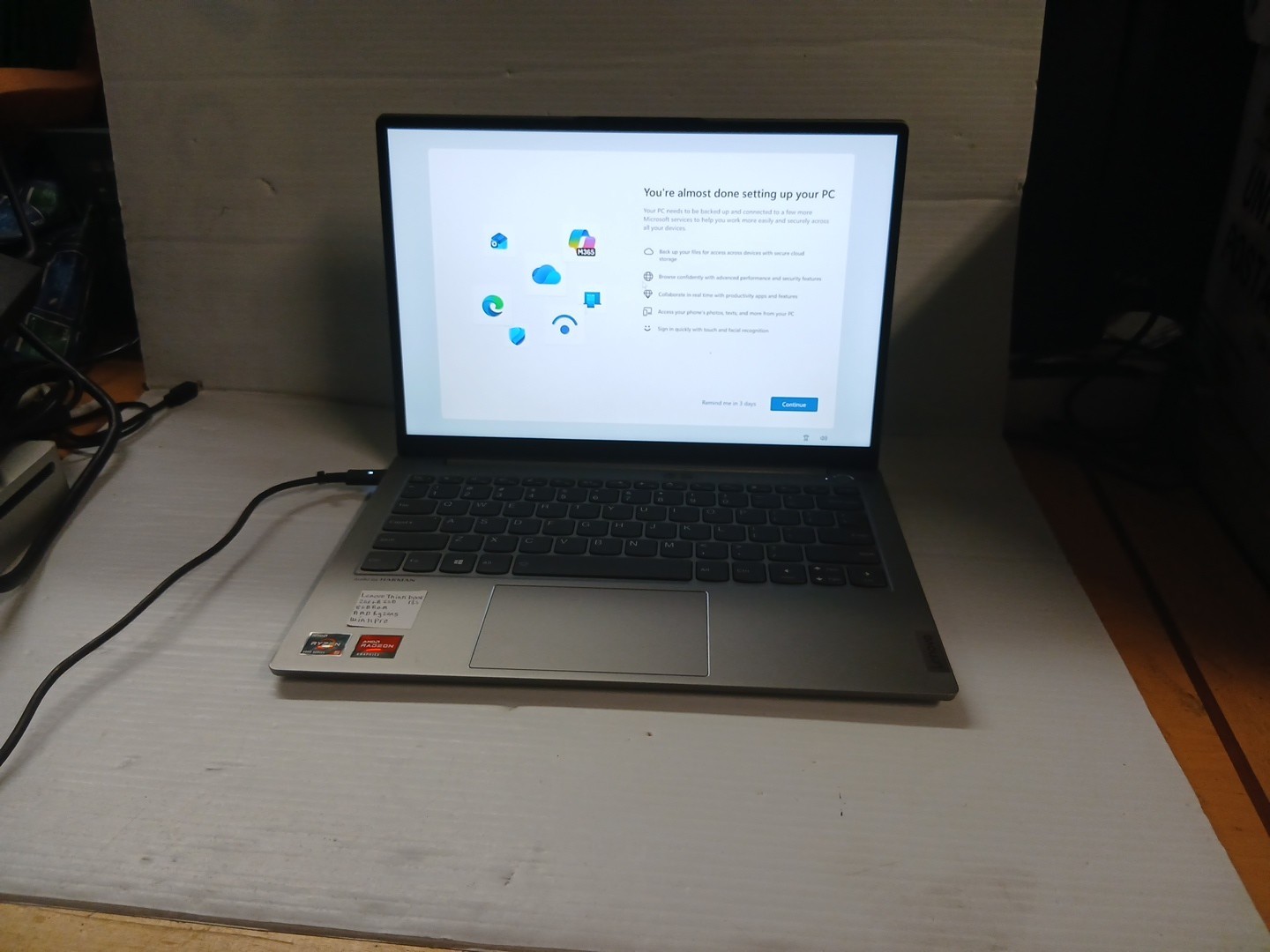 Lenovo Thinkbook 15 G4 ABA Touch Ryzen 5 5625U 2.30GHz 8GB RAM 256GB SSD W11P