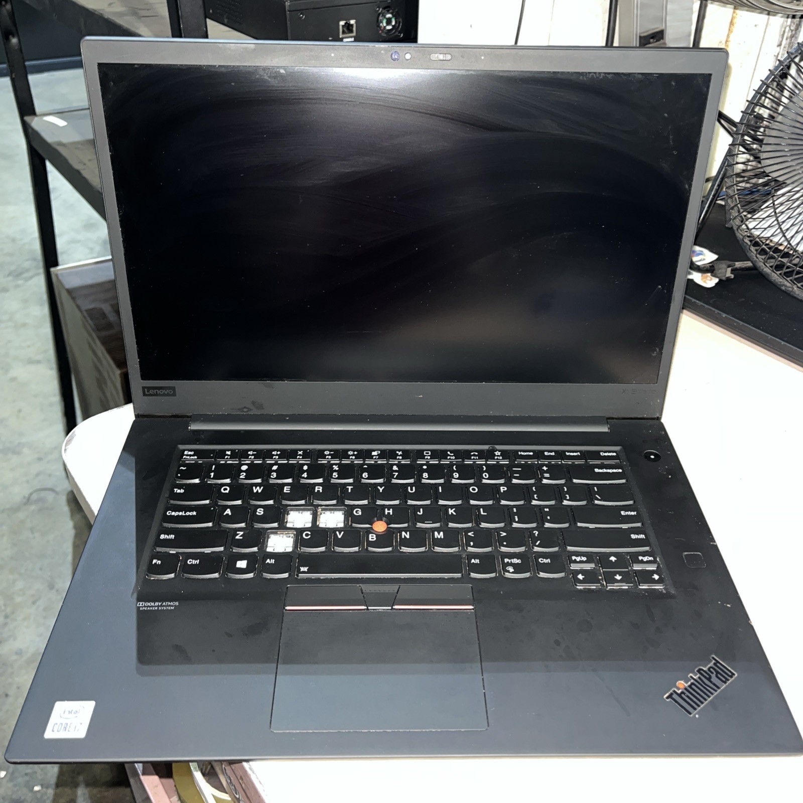 LENOVO X1 CARBON INTEL CORE I7-10750H 2.60GHZ 8GB RAM NO HD