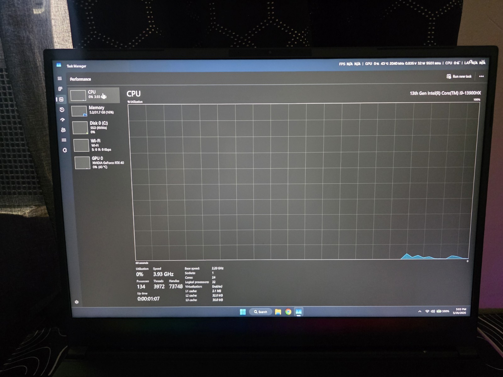 Eluktronics Mech 16 4090 13900HX 32GB 1440p 240Hz 4 Tb Ssd
