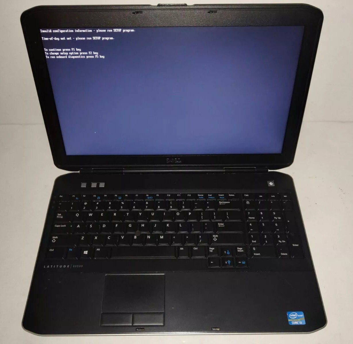 Dell Latitude E5530 Intel i3-3110M 2.40Ghz 8GB Ram 500GB HDD No Charger No OS