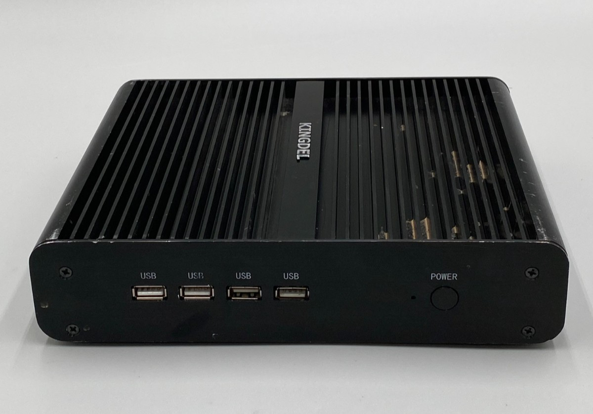 Kingdel Fanless Industrial Mini PC Custom Build i7-8565U 256GB SSD 16GB DDR4 B-