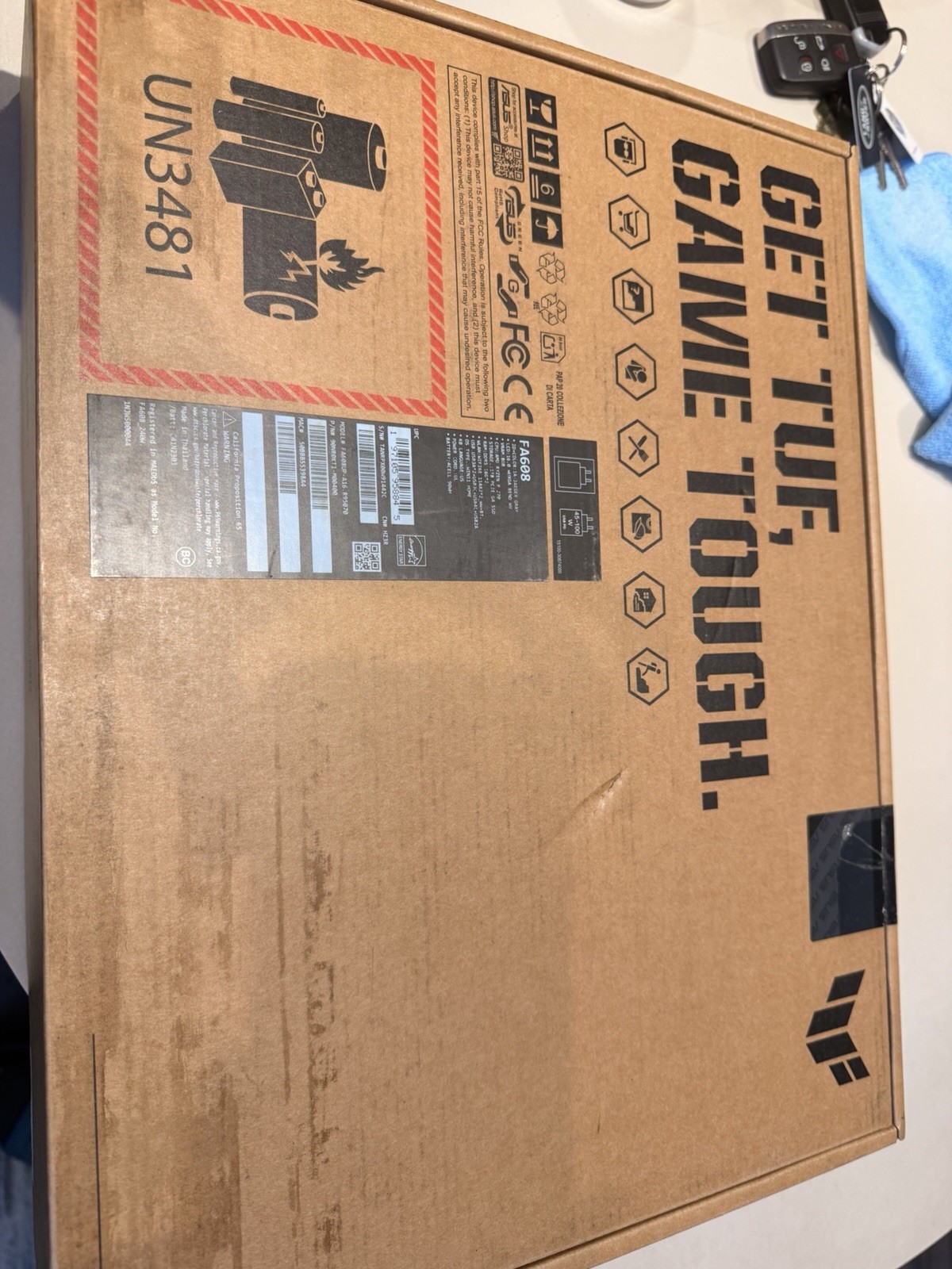 ASUS TUF Gaming A16 16″ Ryzen 9 270 32GB RAM 1TB SSD RTX 5070 Win 11H