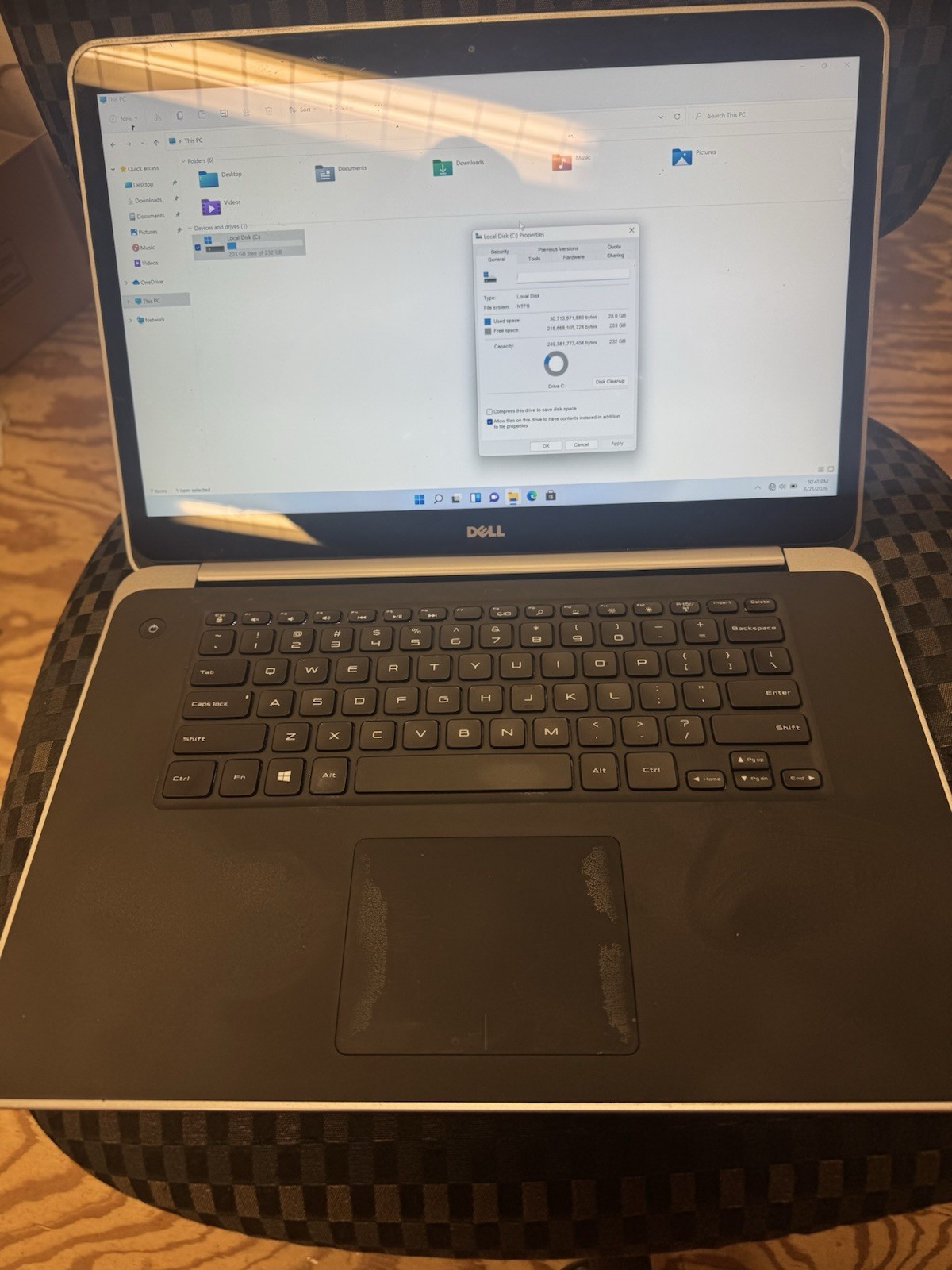 Dell Precision M3800 15.6″ i7-4702HQ 16GB 250GB SSD Touch Win 11 Pro
