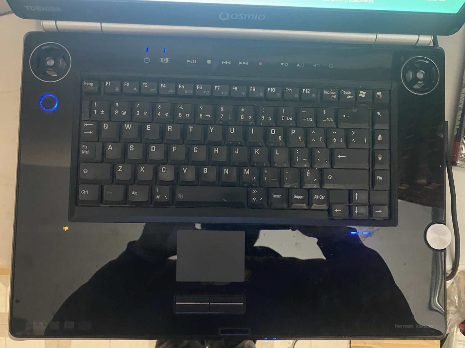Toshiba Qosmio G20 PQG20C-GS202E Nvidia GeForce 6600 Intel Pentium Laptop