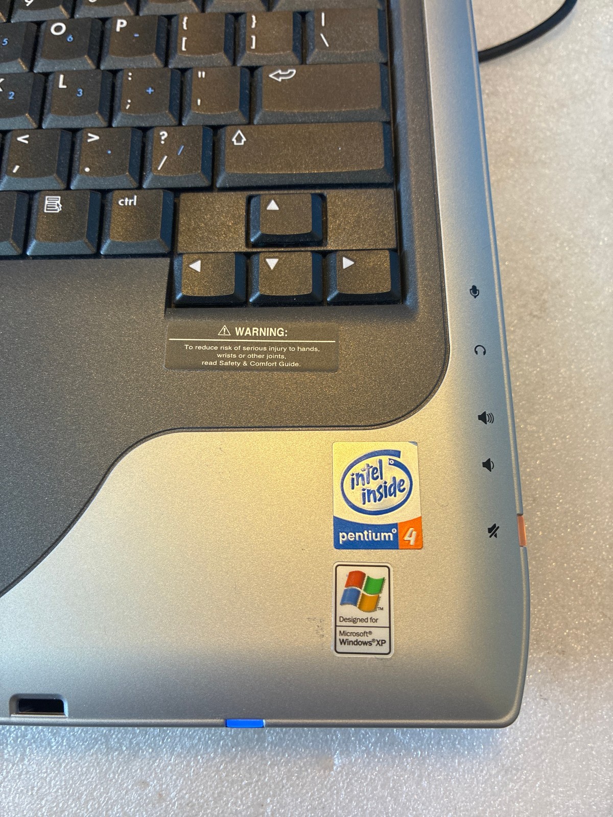 Grade A🔥 Compaq Presario 2500 DK562A Laptop P4 2.4GHz 448MB 60GB Windows XP SP3