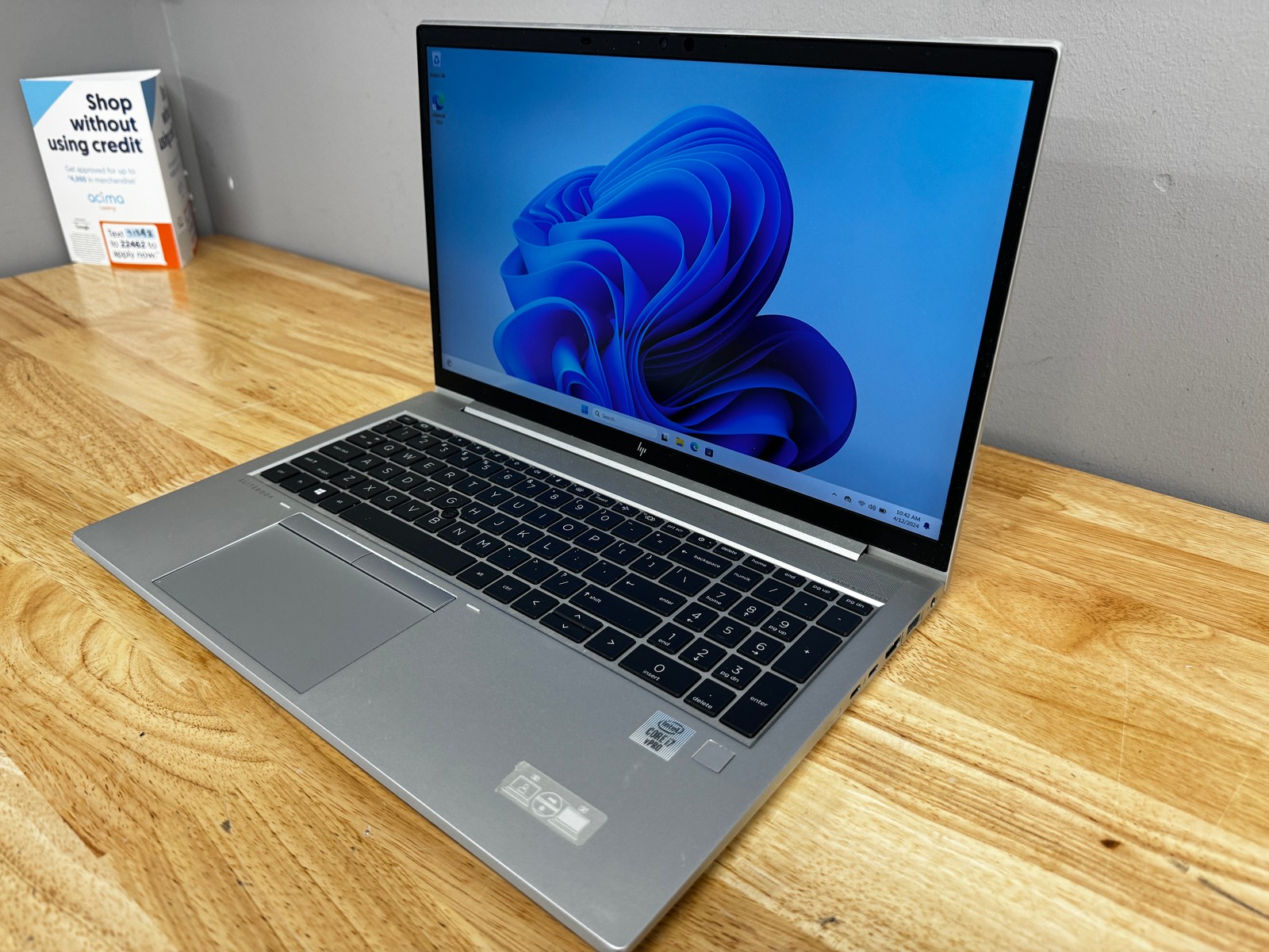 HP EliteBook 850 G7 15.6″ Laptop Intel Core i7, 256GB SSD, 8GB RAM, W11