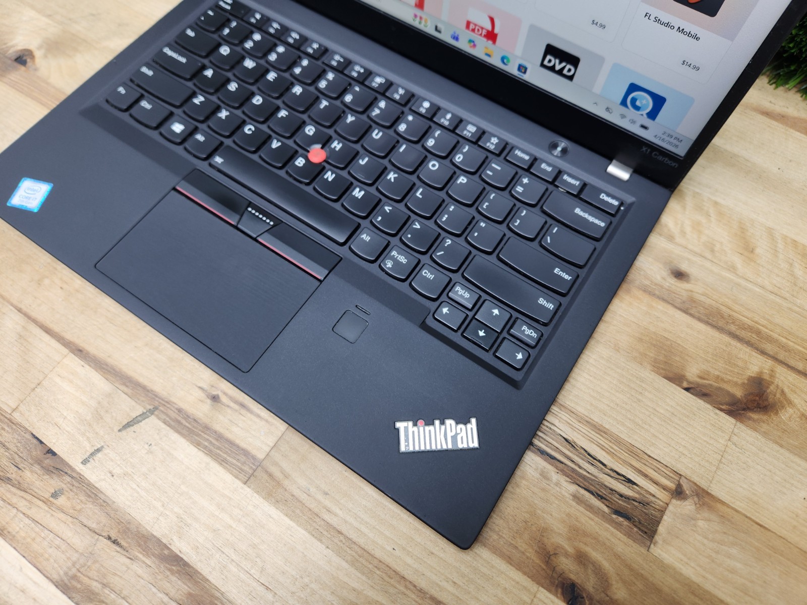 Lenovo ThinkPad X1 Carbon 5th Gen 14″ QHD i7-7500U 8GB 256GB SSD Windows 11 Pro~