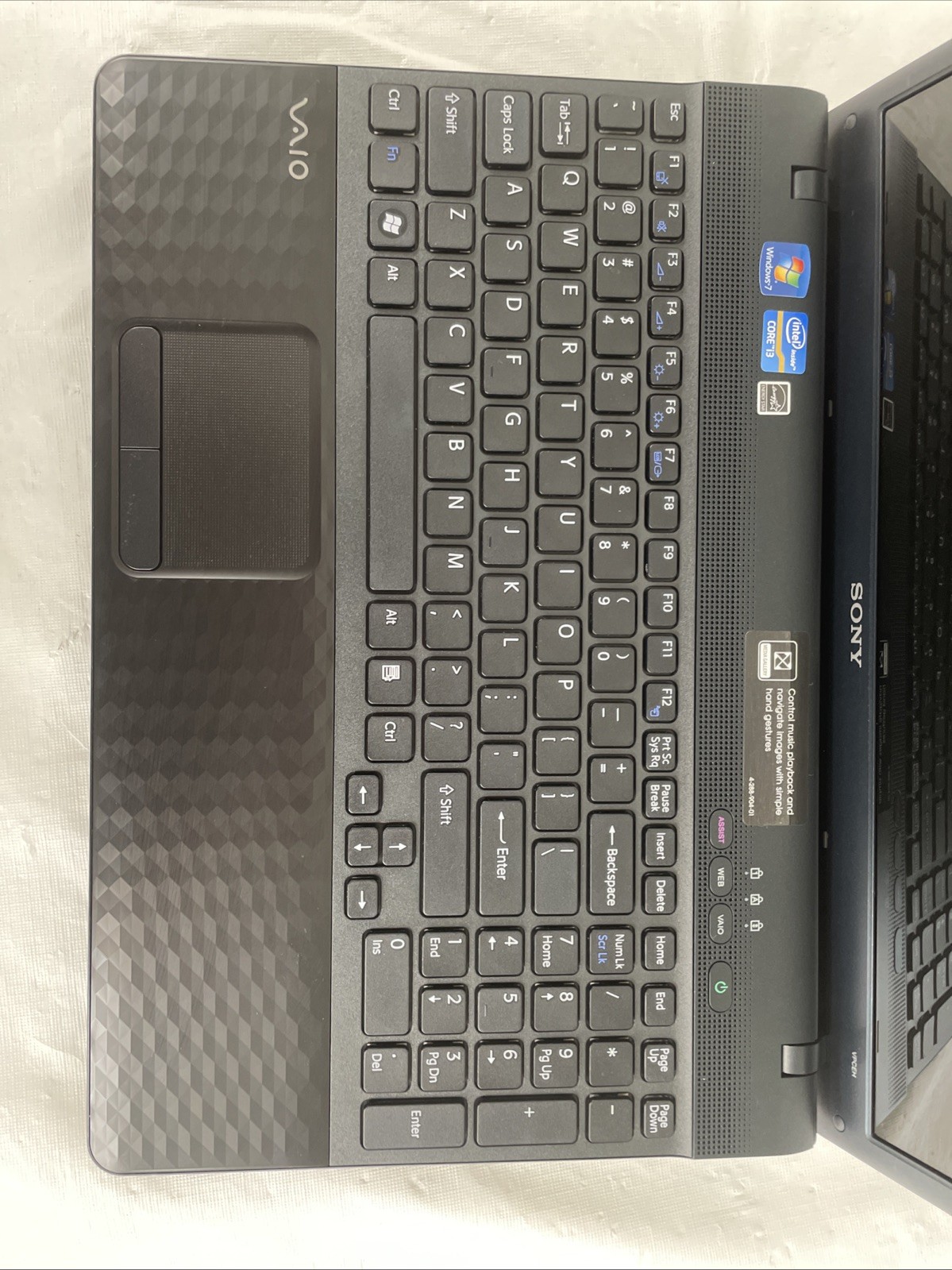 Sony VAIO VPCEH24FX | Intel i3-2310M 2.20GHz | 6GB RAM | No HDD | Bad Battery