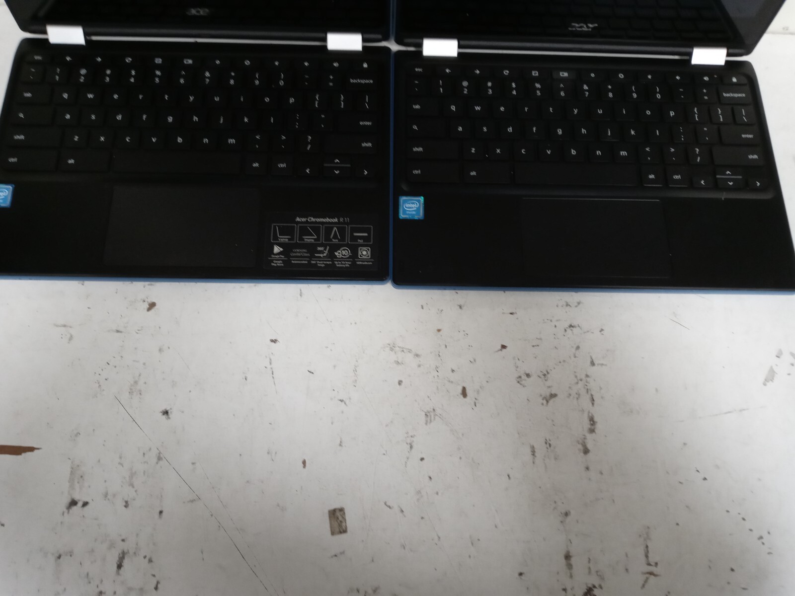 Acer Chromebook R11 Touch BLUE CB5-132T N15Q8 Celeron N3160 1.6GHz 4GB RAM LOT 2
