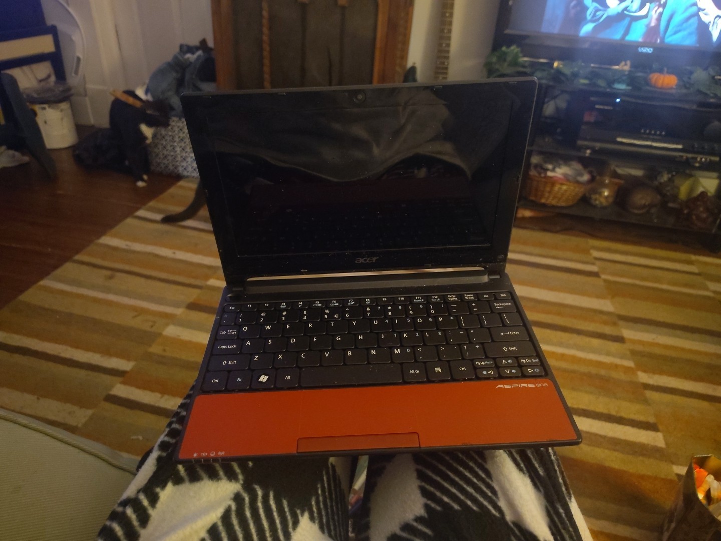 Acer Aspire One D255-2256 Intel Atom N450 1.66GHz 1GB RAM LCD Untested For Parts