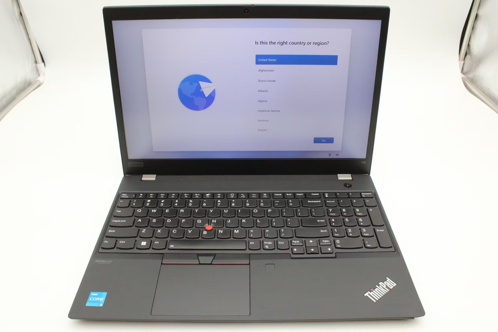 Lenovo ThinkPad T15 Gen 2i Used 15.5″ i5-1135G7, 256GB NVMe, 8GB RAM