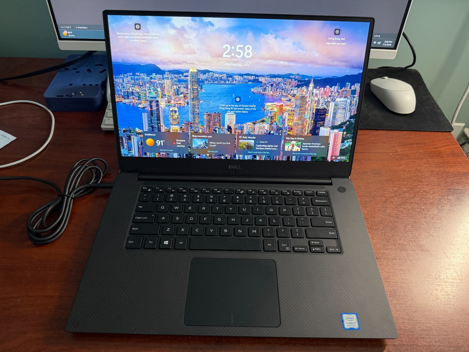 Dell Precision 7530 i7-8850H 32GB 256GB NVMe Quadro P2000 Win11P 130W Charger