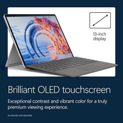 Microsoft Surface Pro 13″ OLED Touch Snapdragon X2 Elite 16GBRAM 1TBSSD Platinum