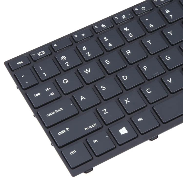 For HP Probook 450 G5 455 G5 470 G5 650 G4 650 G5 US Version Keyboard with Back