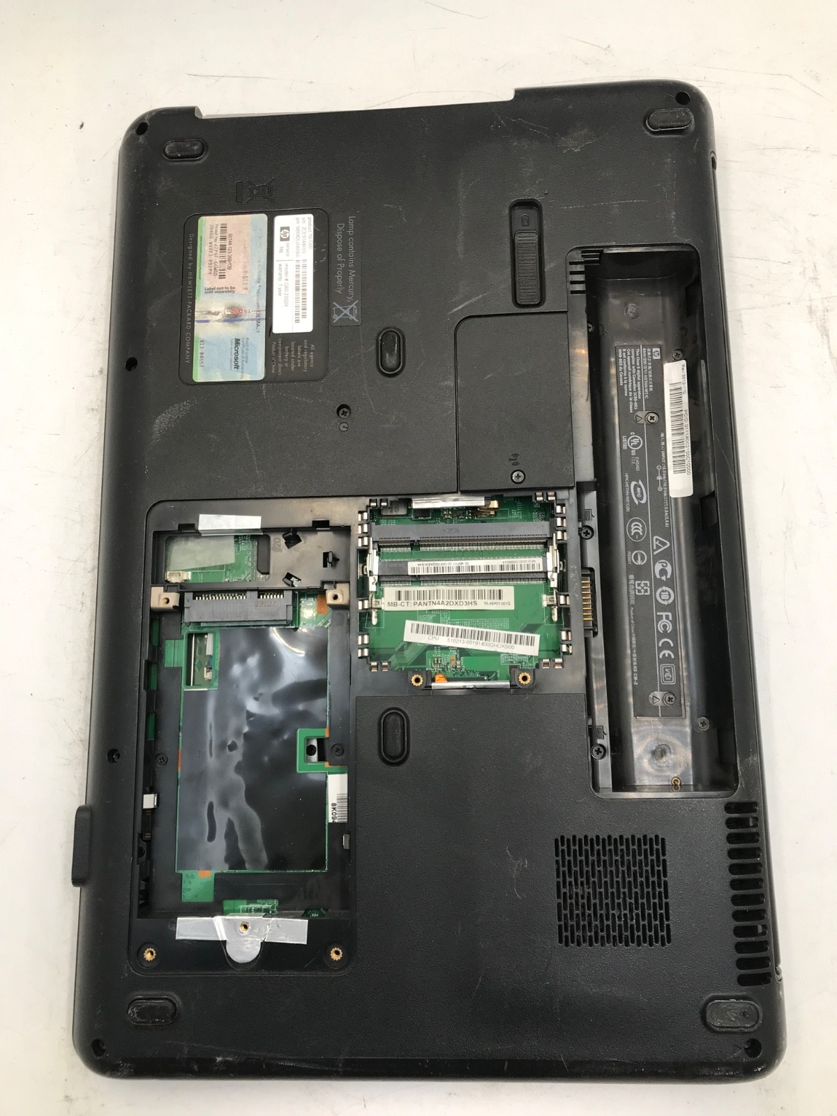 HP Pavilion G60 Intel Pentium Dual Core 15.6″ Laptop -BOOTS/CRACKED DISPLAY -MZ