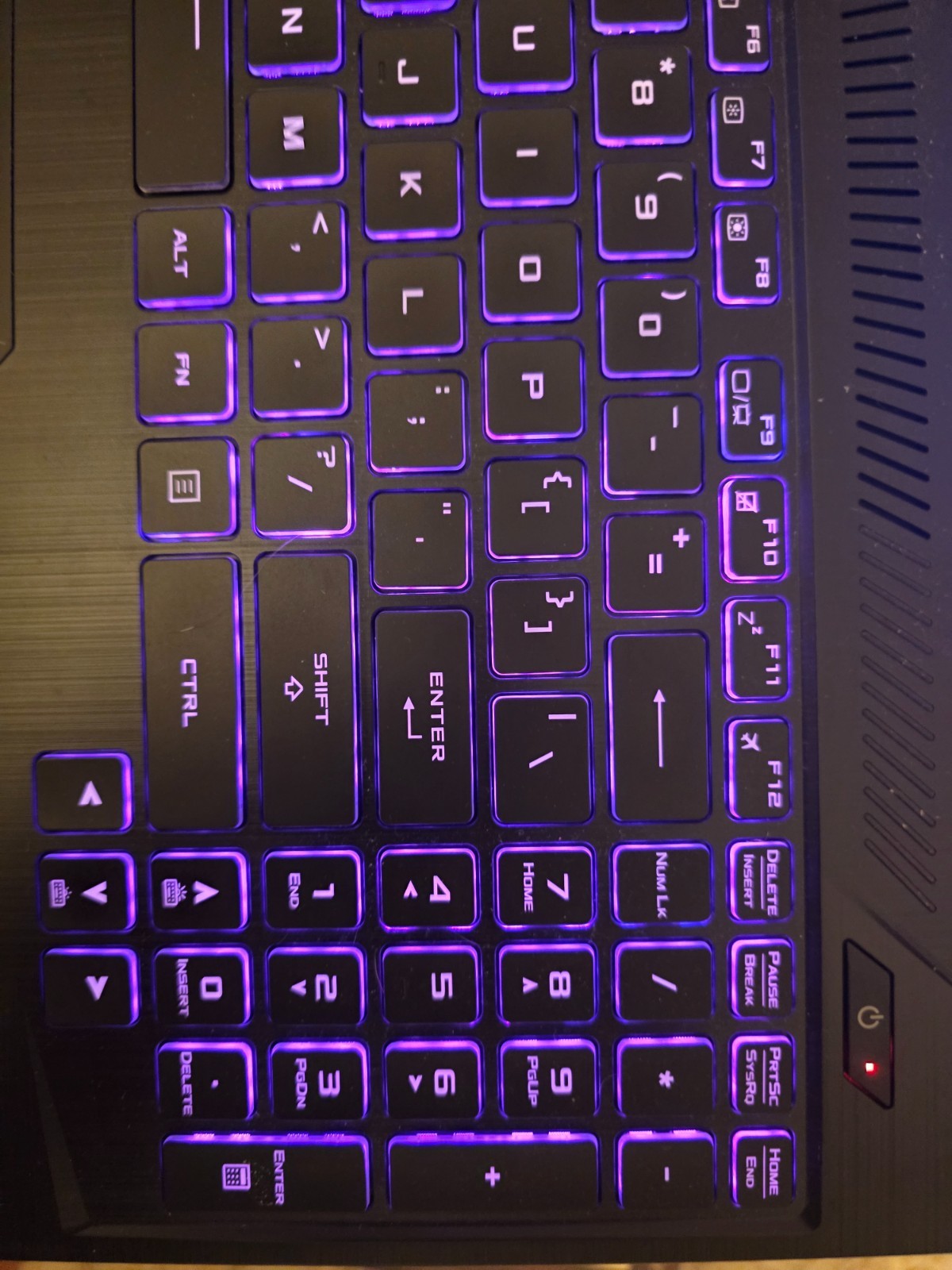 Used ASUS TUF Gaming Laptop FX505D, AMD R5 3550H, 256GB, SSD, 8GB DDR4,