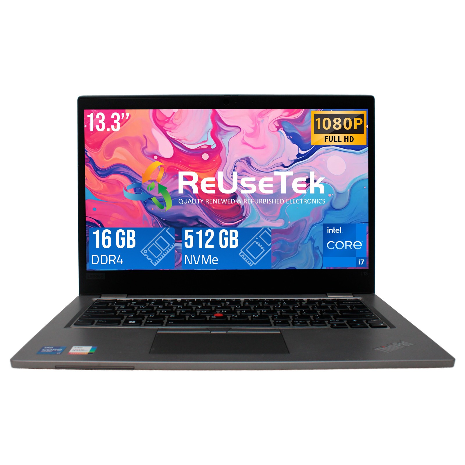Lenovo ThinkPad L13 Gen 2 13.3″ FHD Intel i7-1185G7 16GB RAM 512GB NVMe Win 11P