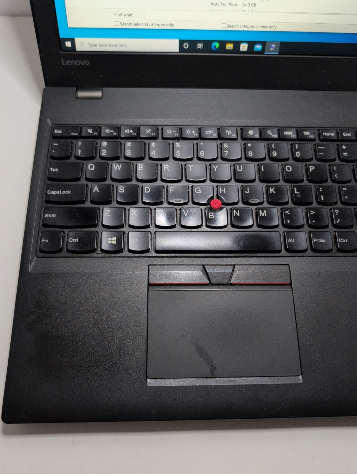 Lenovo ThinkPad P50s i7-6500U 24GB RAM 1TB Samsung SSD Quadro M500M AS-IS Read