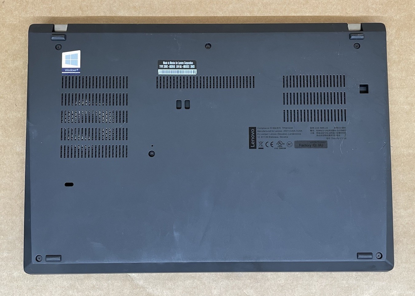 Lenovo ThinkPad T490, Intel Core i7-8565U @1.80Ghz , 8GB RAM, 256SSD, WIN 11