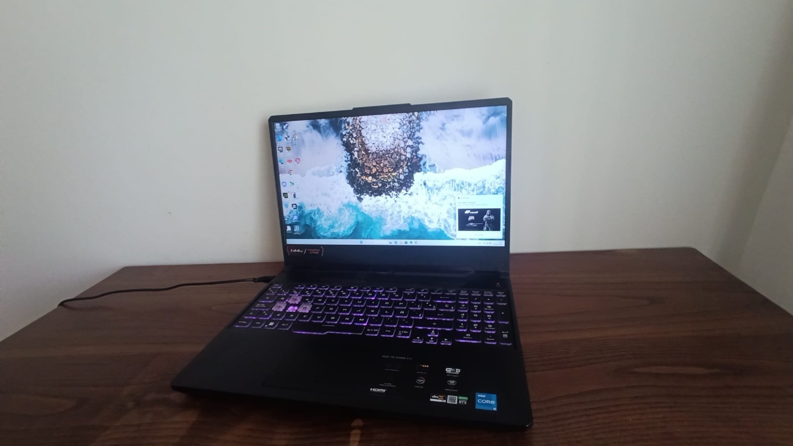 portátil gamer ASUS TUF F15