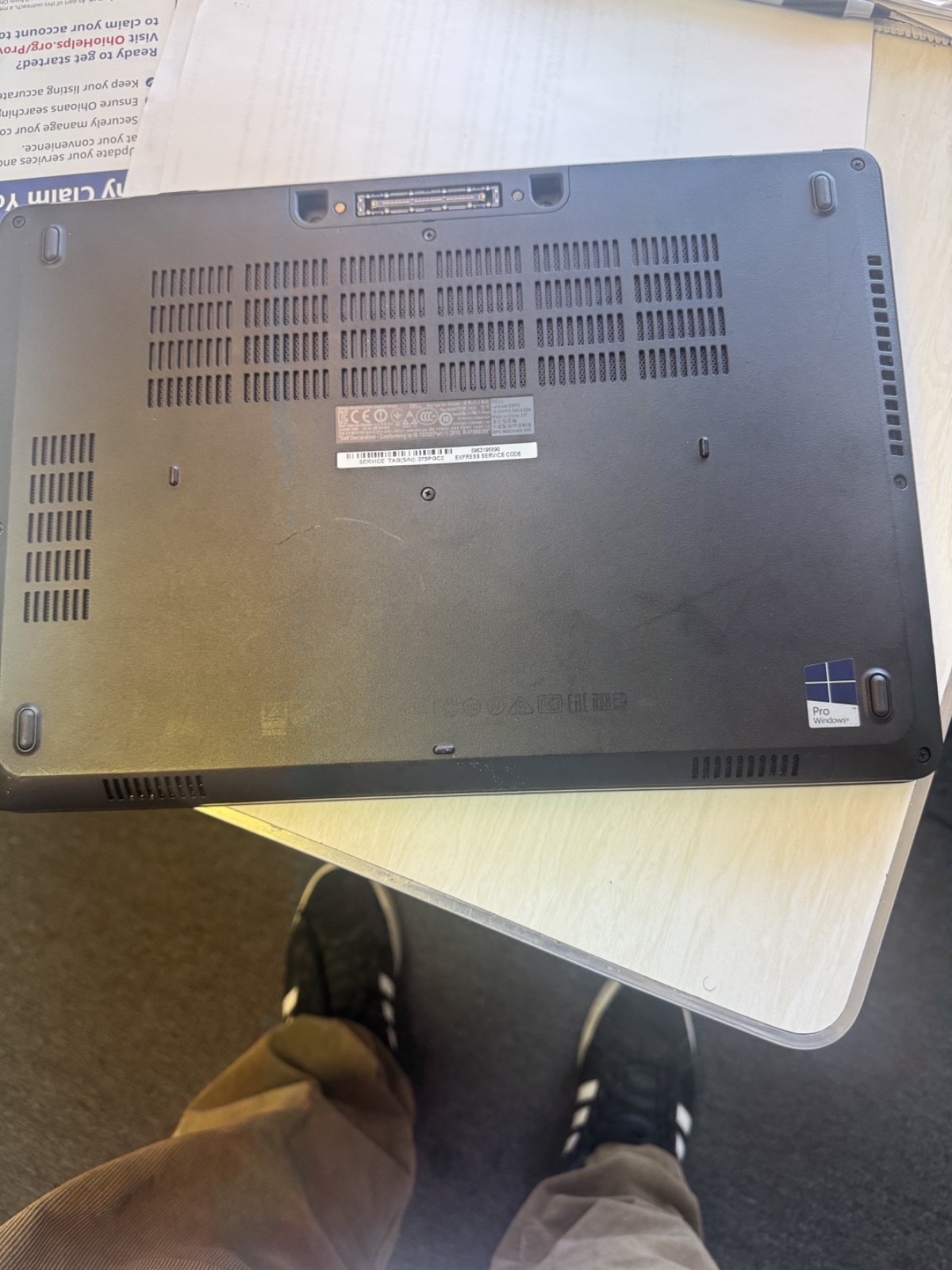 Dell Latitude E5470, Intel i7, 256 SSD, 8GB Ram, Win 11 Pro. 14” 6th gen.