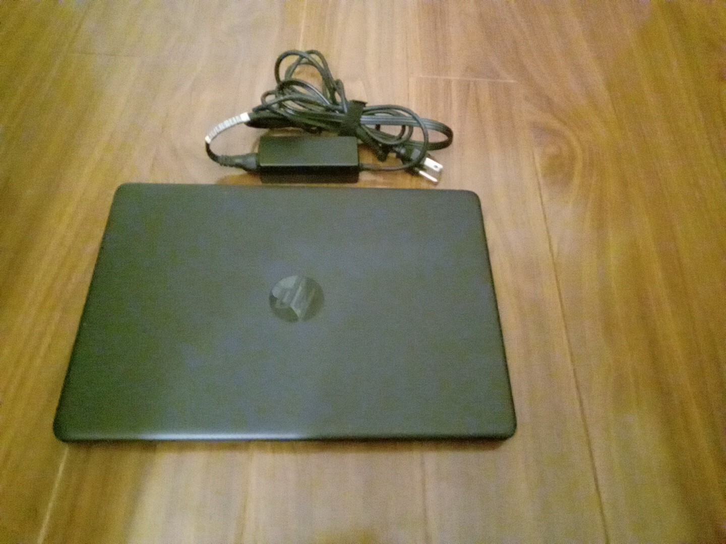 hp notebook 15 used, black good condition  with Charging Cord.