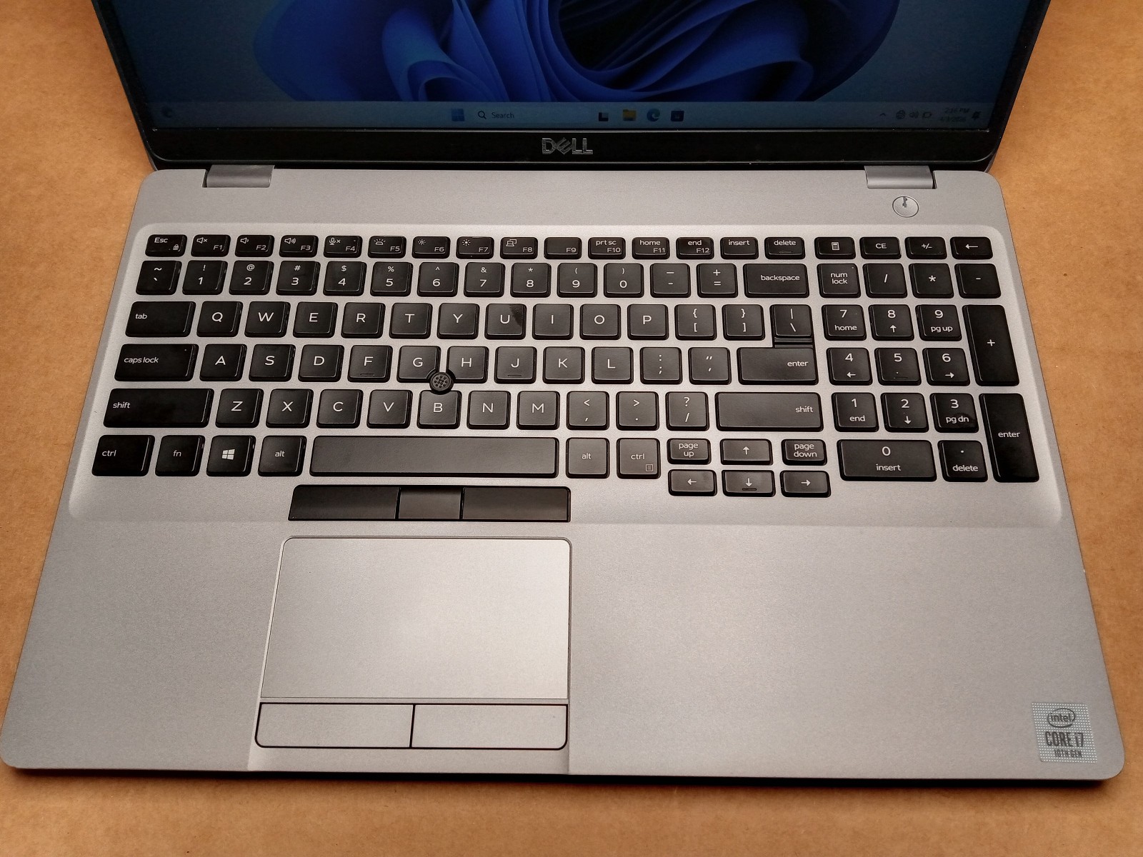 Dell Precision 3551 i7 10750H, 8GB RAM, 256GB SSD, Quadro P620, Windows 11, Read