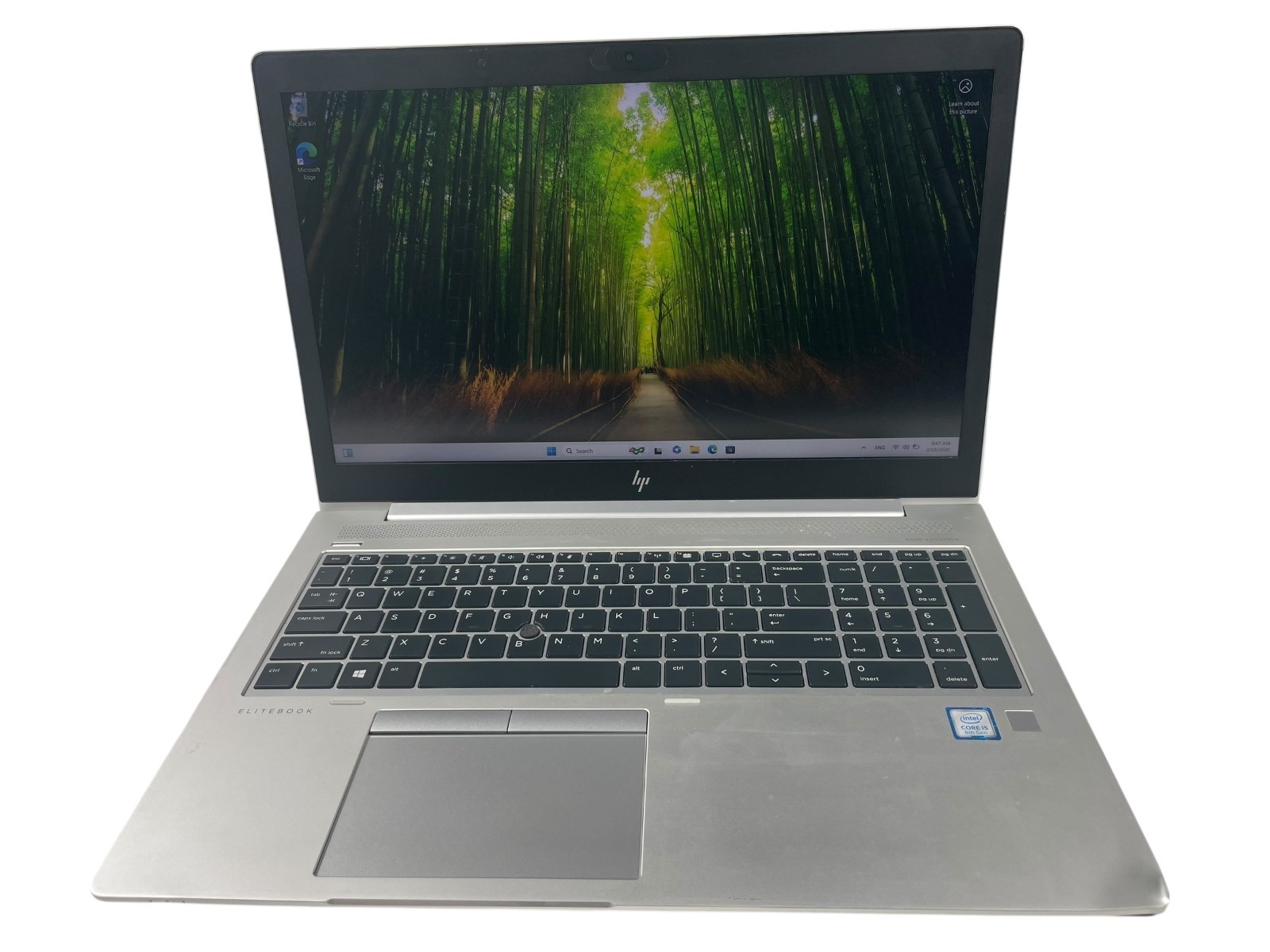 HP EliteBook 850 G5 Intel Core i5 8250U 4 Cores 8 GB 256 GB NVMe Win. 11