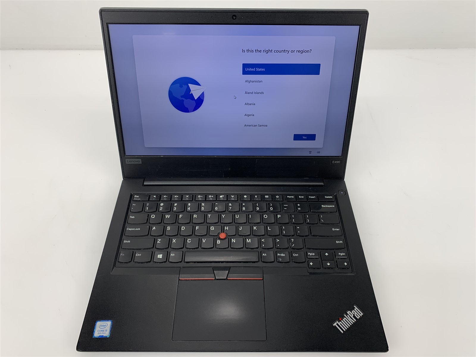 Lenovo ThinkPad E490 Intel i5-8265U 1.60GHz 8GB RAM 128GB M.2 Sata SSD Win11