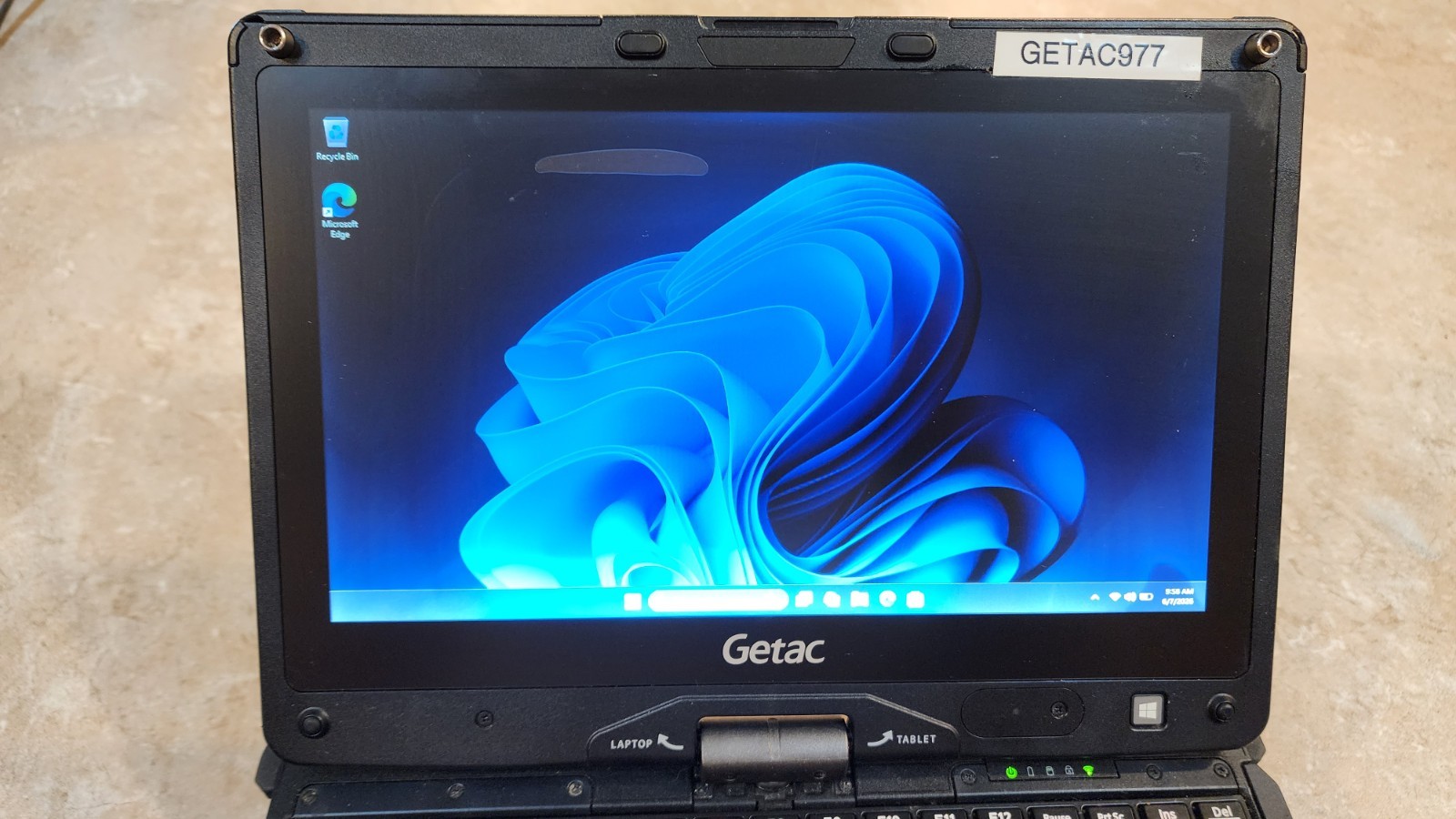 5x Lot 2-in-1 Getac V110 G2 11.6″ Touch Tablet PC i5-5200U 128GB SSD 8GB RAM