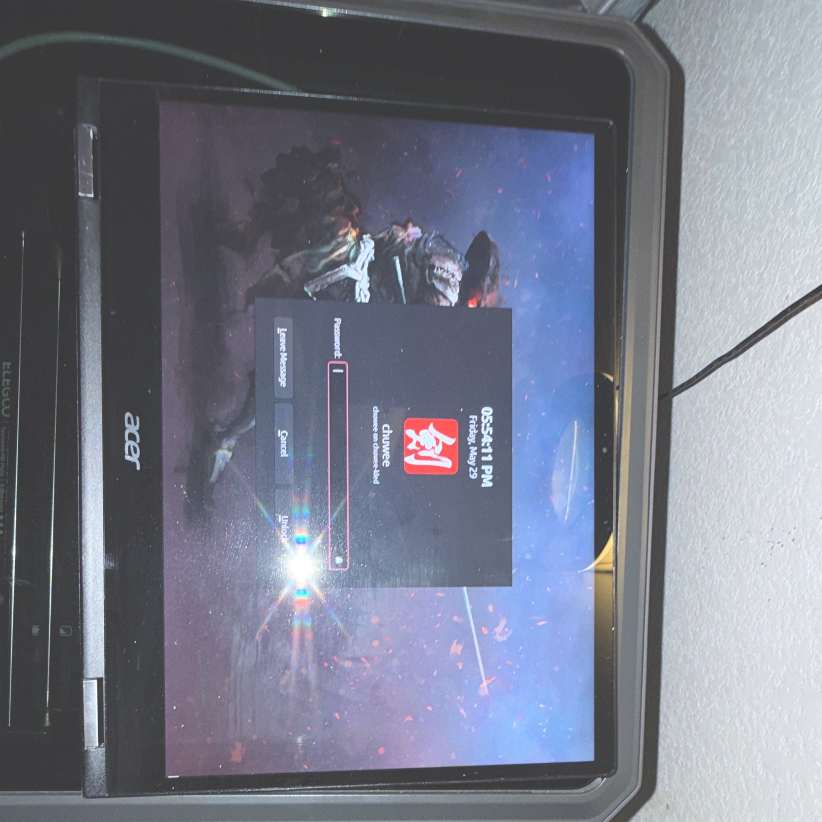 Linux 13” 2K LED Acer Cbook Spin CP713-2W i5-10210U 8GB 256GBNVME & 5G Hotspot